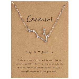 GEMINI Constellation Necklace